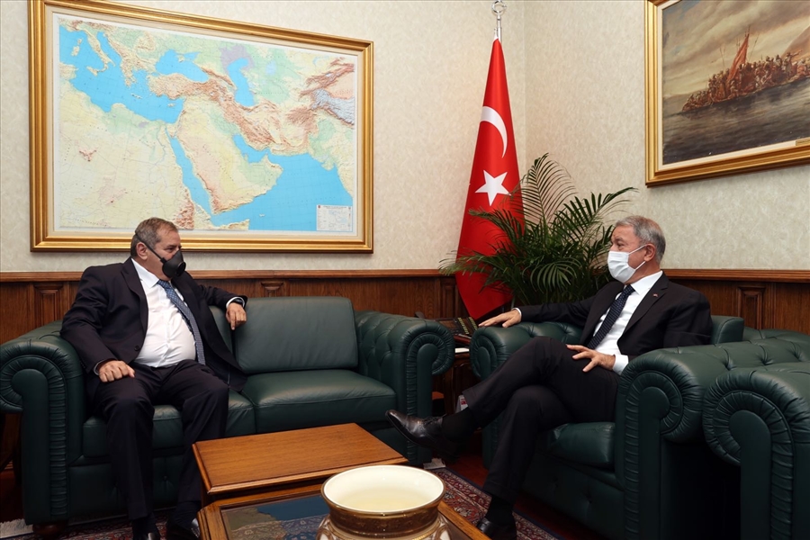 Millî Savunma Bakanı Hulusi Akar, İspanya’nın Ankara Büyükelçisi Francisco Javier Hergueta Garnica'yı Kabul Etti.